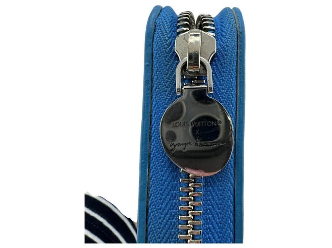 Cartera Zippy Infinity Dot M81954 de Louis Vuitton Blanco Azul - vista 15