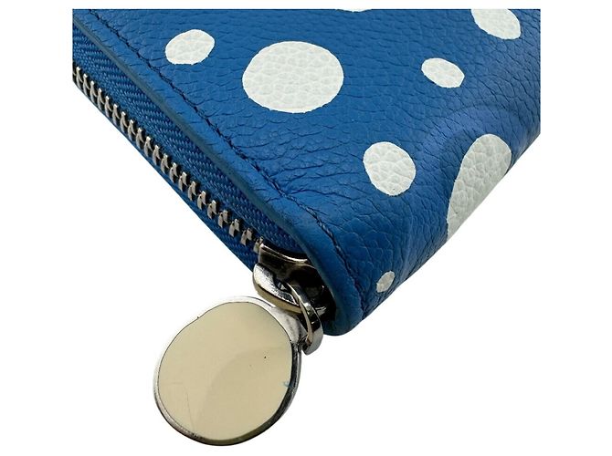 Cartera Zippy Infinity Dot M81954 de Louis Vuitton Blanco Azul - vista 3