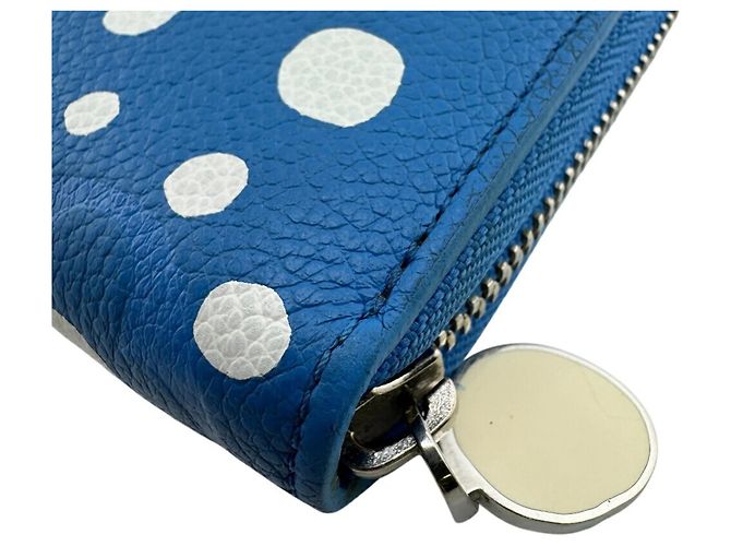 Cartera Zippy Infinity Dot M81954 de Louis Vuitton Blanco Azul - vista 6