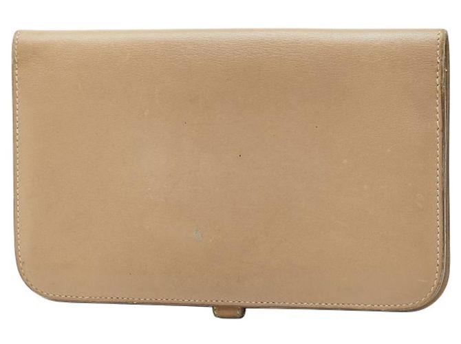 Hermès Dogon GM Duo Langbörse Beige - Ansicht 2