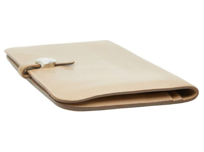Hermès Dogon GM Duo Langbörse Beige - Ansicht 4