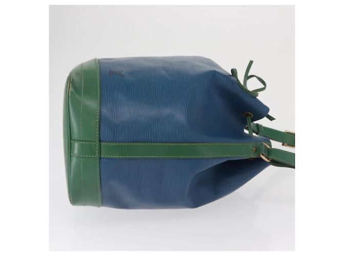 Noe Louis Vuitton Noé Handtasche in bicolor Epi-Leder groß Blau - Ansicht 3