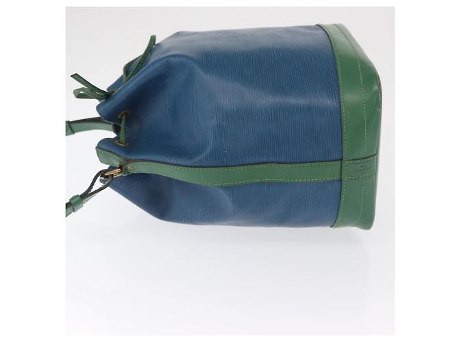 Noe Louis Vuitton Noé Handtasche in bicolor Epi-Leder groß Blau - Ansicht 4