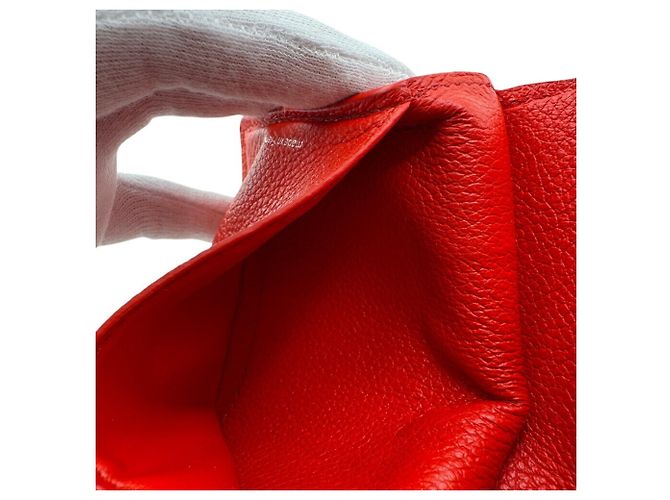 Billetera Bifold Monogram Empreinte Louis Vuitton en Rojo Blanco Roja - vista 10