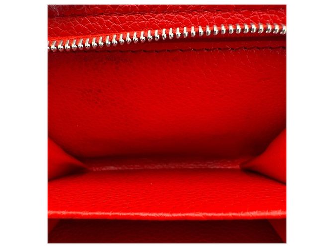 Billetera Bifold Monogram Empreinte Louis Vuitton en Rojo Blanco Roja - vista 13