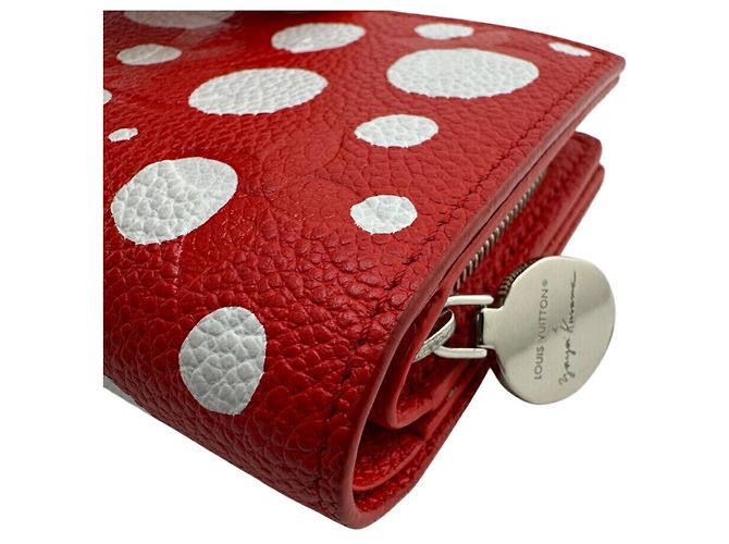 Billetera Bifold Monogram Empreinte Louis Vuitton en Rojo Blanco Roja - vista 4