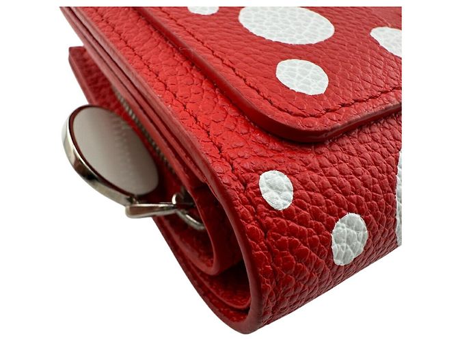 Billetera Bifold Monogram Empreinte Louis Vuitton en Rojo Blanco Roja - vista 5