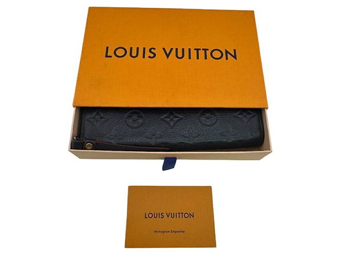 Cartera Zippy Louis Vuitton en azul marino - vista 13