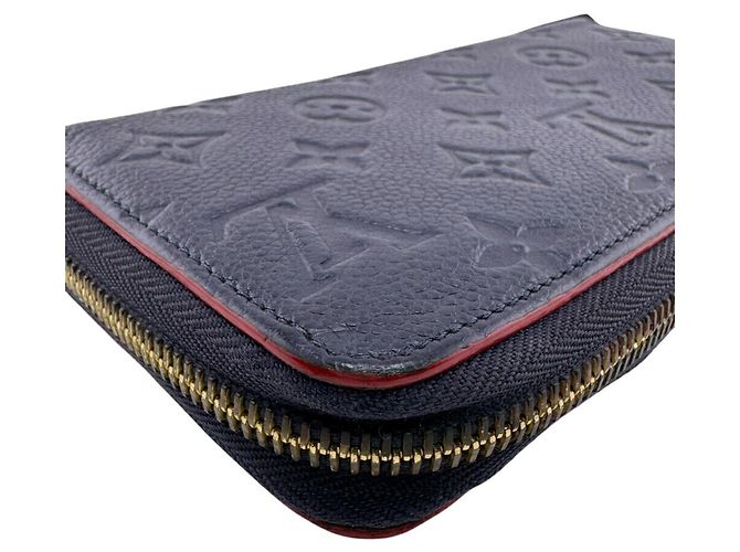 Cartera Zippy Louis Vuitton en azul marino - vista 3