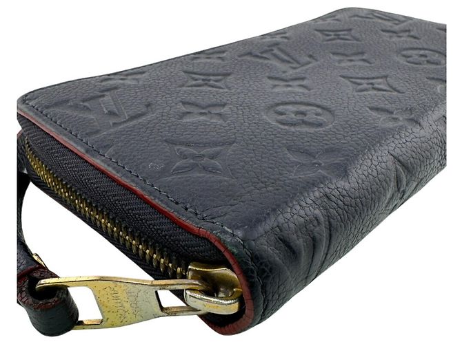 Cartera Zippy Louis Vuitton en azul marino - vista 5