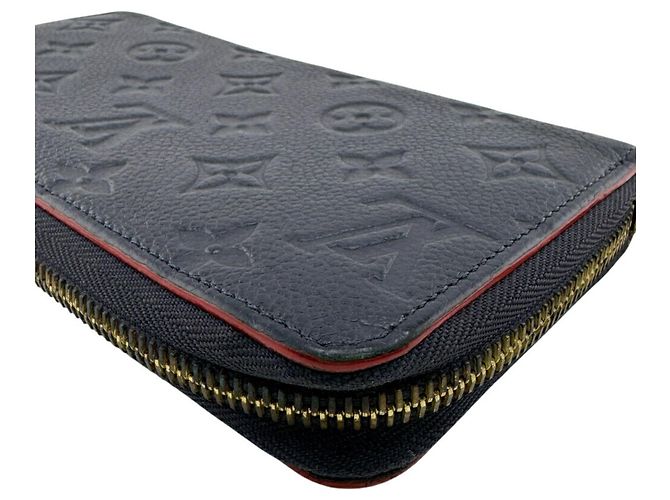 Cartera Zippy Louis Vuitton en azul marino - vista 6