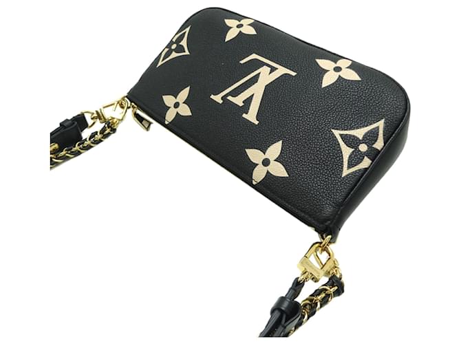 Louis Vuitton Multi Pochette Accessori Nero Beige - vista 4