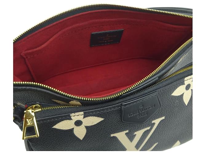 Louis Vuitton Multi Pochette Accessori Nero Beige - vista 6