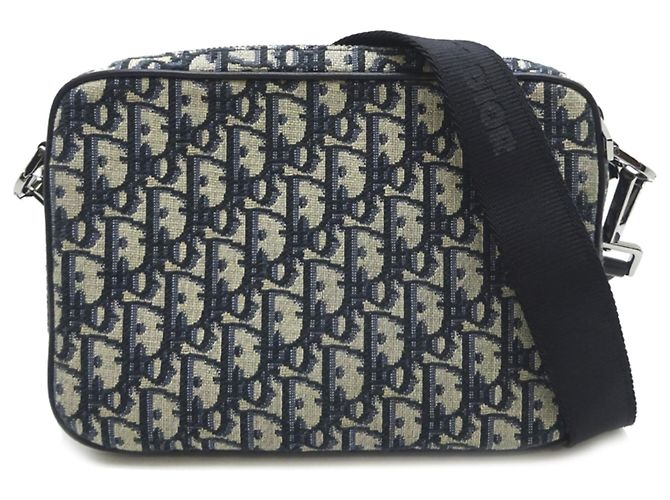 Borsa a Spalla 3 in 1 Christian Dior Saddle Blu navy - vista 2