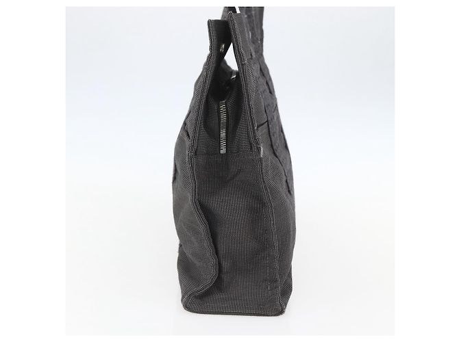 Borsa Fourre-tout Herline in tela Hermès Marrone - vista 3