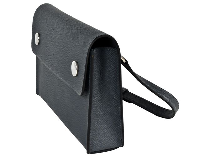 Borsa a Spalla Nap to Go Hermès Blu chiaro Blu scuro - vista 2