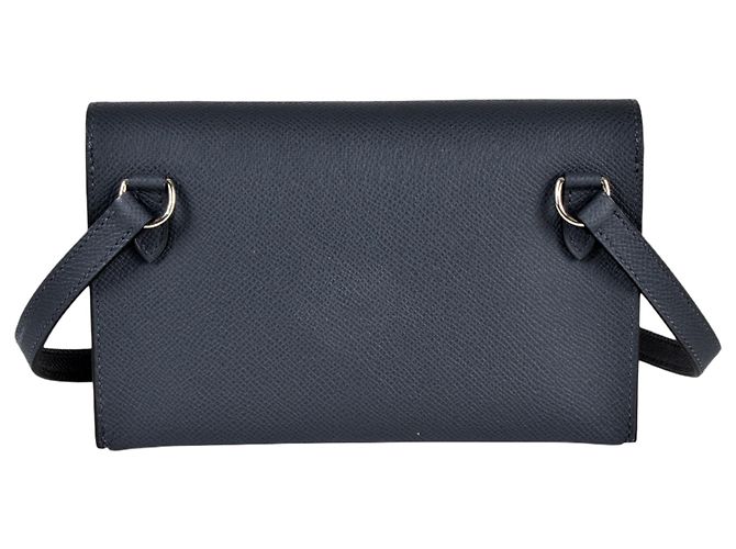 Borsa a Spalla Nap to Go Hermès Blu chiaro Blu scuro - vista 3