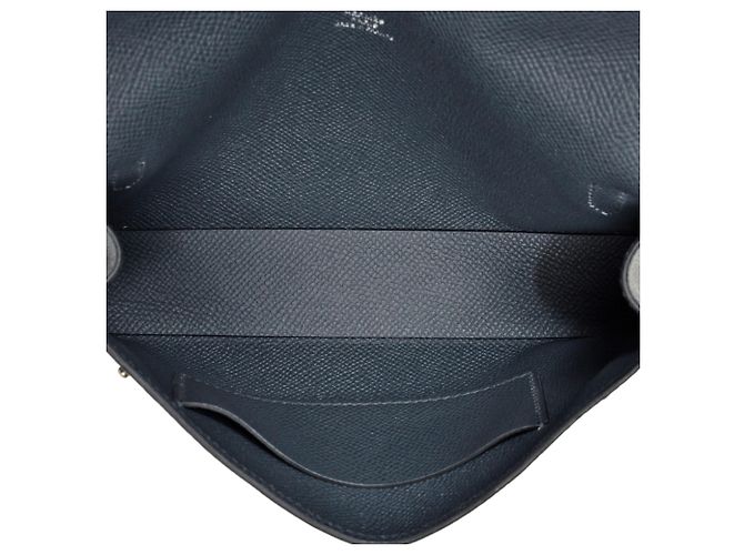 Borsa a Spalla Nap to Go Hermès Blu chiaro Blu scuro - vista 6