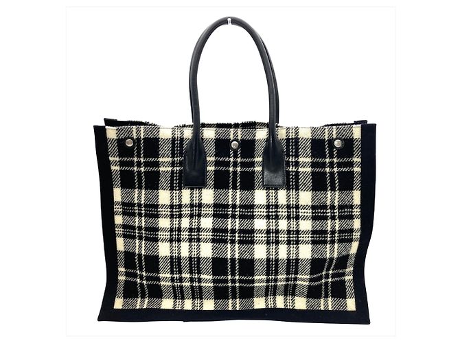 Grande Borsa Tote Saint Laurent Rive Gauche - vista 3