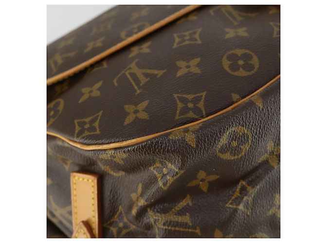 LOUIS VUITTON Bolso de Hombro Monogram Saumur 35 M42254 LV Auth bs32301 Monograma - vista 17