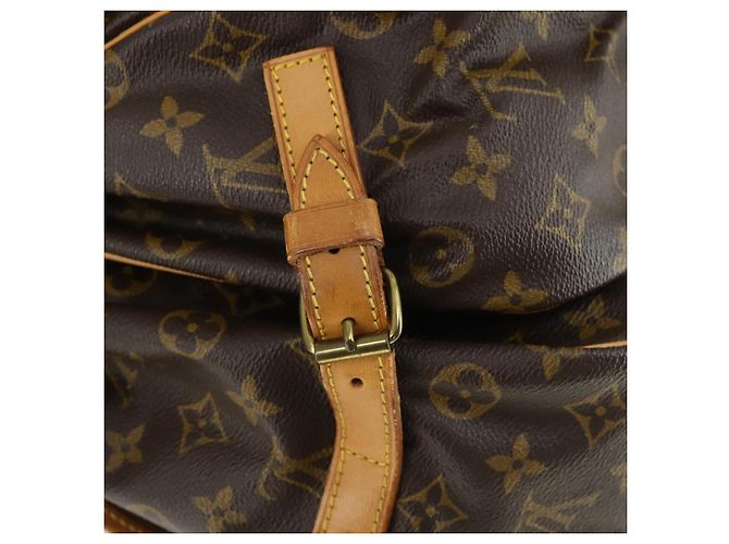 LOUIS VUITTON Bolso de Hombro Monogram Saumur 35 M42254 LV Auth bs32301 Monograma - vista 18