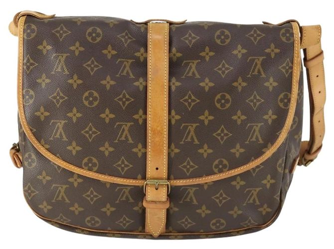 LOUIS VUITTON Bolso de Hombro Monogram Saumur 35 M42254 LV Auth bs32301 Monograma - vista 2