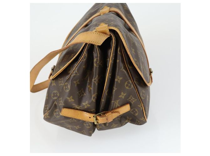 LOUIS VUITTON Bolso de Hombro Monogram Saumur 35 M42254 LV Auth bs32301 Monograma - vista 3
