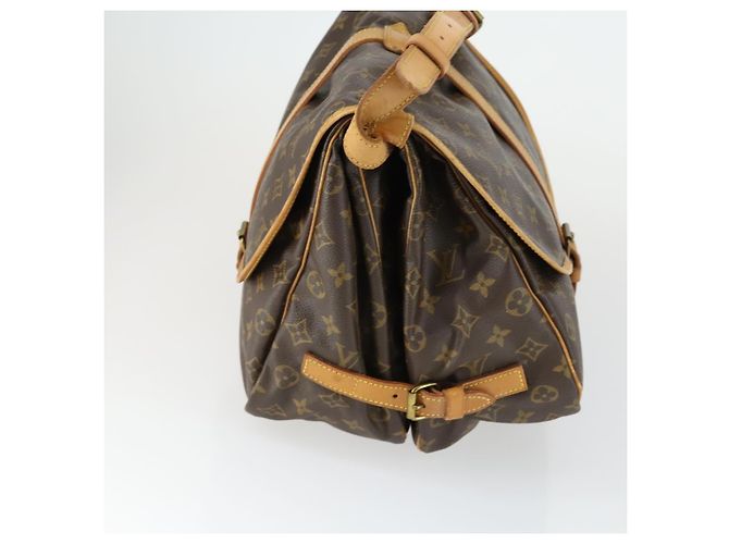 LOUIS VUITTON Bolso de Hombro Monogram Saumur 35 M42254 LV Auth bs32301 Monograma - vista 4