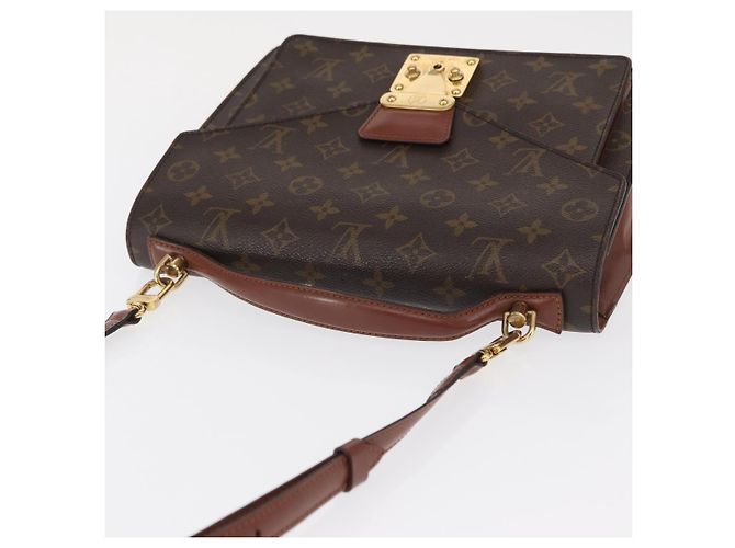 LOUIS VUITTON Bolsa de Mão Monceau 28 Monograma M51185 LV Auth ep12939 - vista 14
