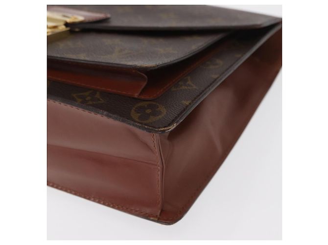 LOUIS VUITTON Bolsa de Mão Monceau 28 Monograma M51185 LV Auth ep12939 - vista 18