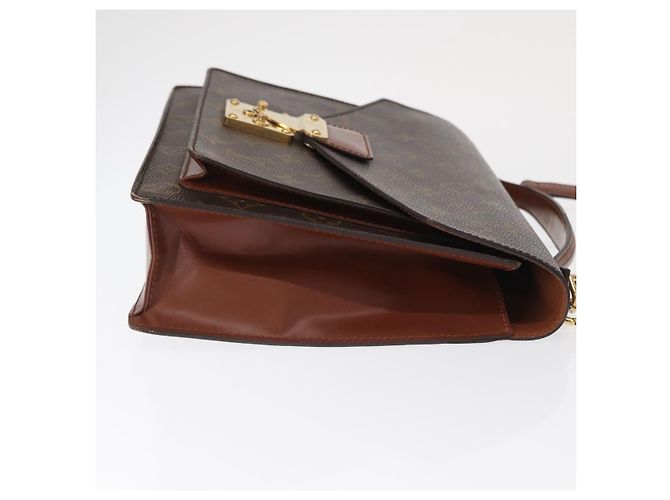 LOUIS VUITTON Bolsa de Mão Monceau 28 Monograma M51185 LV Auth ep12939 - vista 3