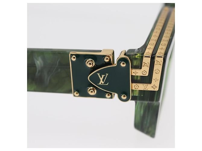 Gafas de sol Millionaire LOUIS VUITTON de plástico verde Z1167E LV Auth 165909SM - vista 10