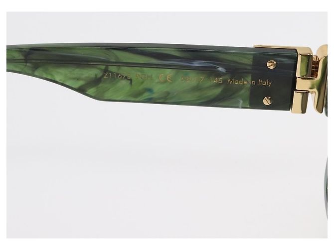 Gafas de sol Millionaire LOUIS VUITTON de plástico verde Z1167E LV Auth 165909SM - vista 11