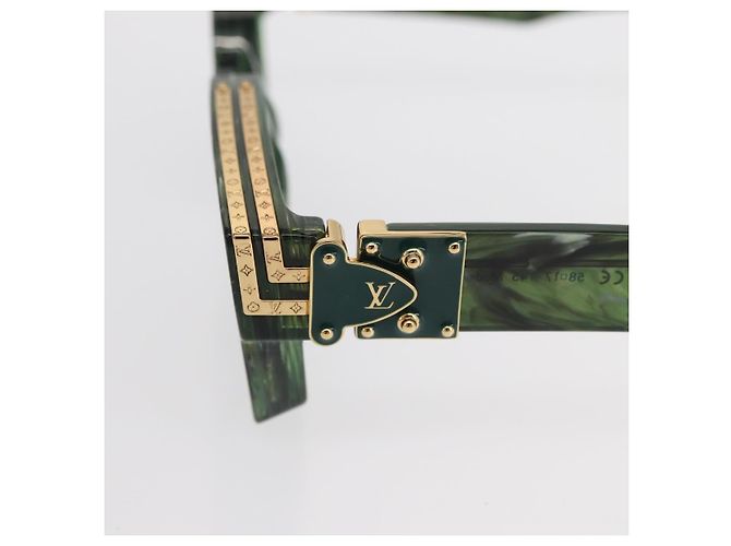 Gafas de sol Millionaire LOUIS VUITTON de plástico verde Z1167E LV Auth 165909SM - vista 7