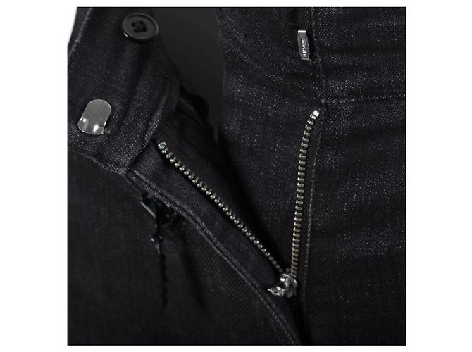 Jeans in denim nero Giorgio Armani - vista 4