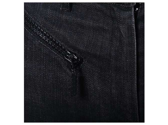 Jeans in denim nero Giorgio Armani - vista 5