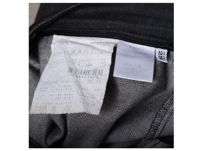Jeans in denim nero Giorgio Armani - vista 6