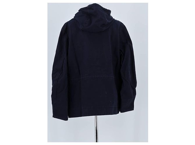 Acne Giacca in cotone blu navy - vista 6