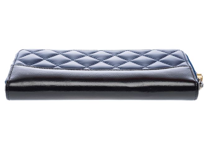 Gabrielle Accessorio CHANEL in Pelle Blu Marino - 103258 Blu navy - vista 10