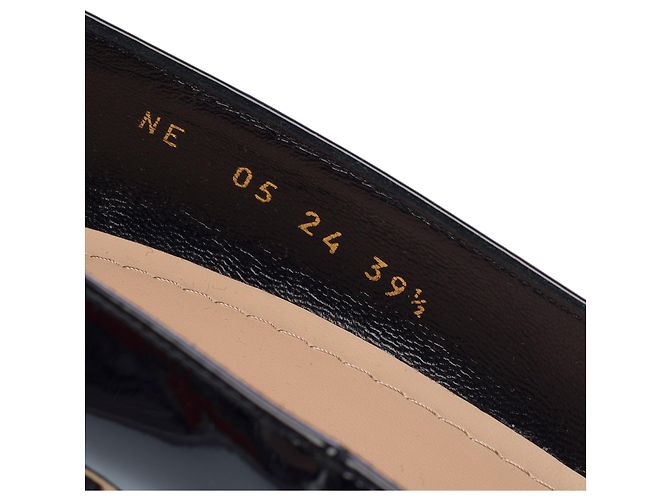 DIOR Miss Dior Peep Toes in Pelle Nera - 103252 Nero - vista 8