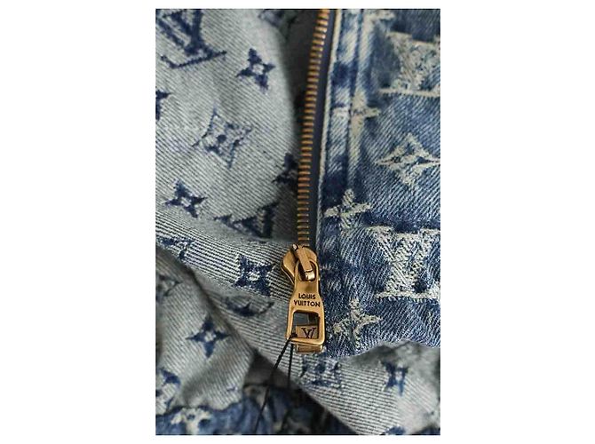 Louis Vuitton Blaue Baumwolljacke - Ansicht 5
