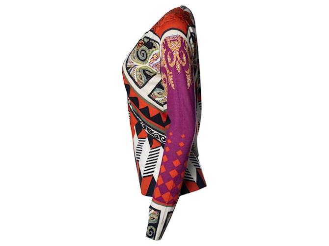 Etro, suéter de cachemira multi Multicolor - vista 2