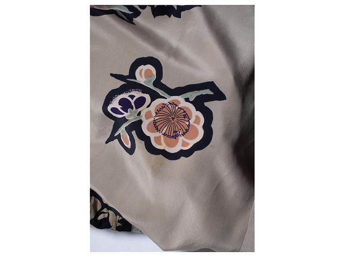 Gonna midi floreale con spacco di Dries van Noten - vista 5