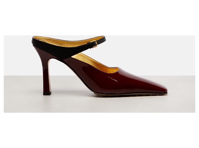 Bottega Veneta Pumps Mule Bronzo - vista 5