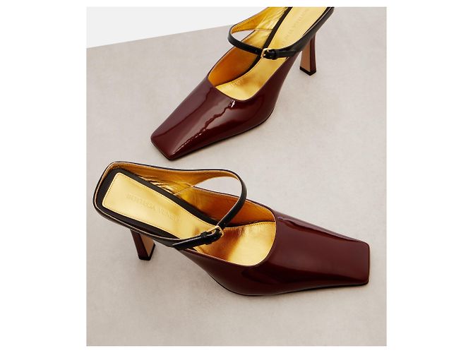 Bottega Veneta Pumps Mule Bronzo - vista 6