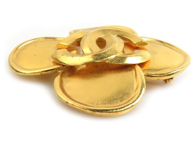 Spilla in metallo dorato Chanel per donne D'oro - vista 3