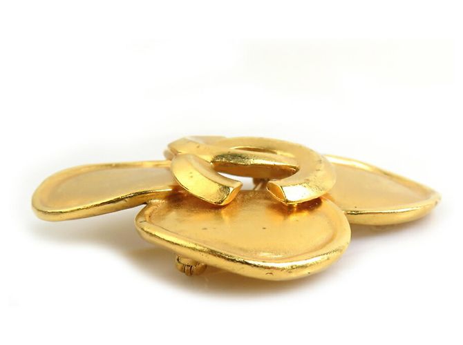 Spilla in metallo dorato Chanel per donne D'oro - vista 4