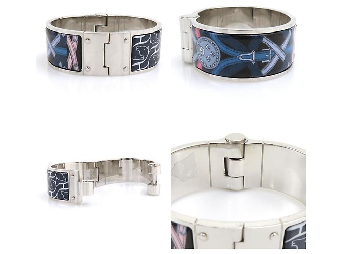 Charnière Armband Hermès Hermès Silber Mehrfarben - Ansicht 3