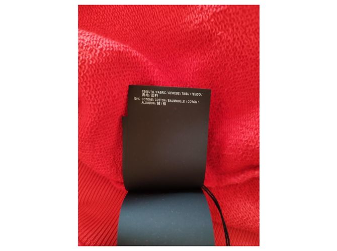 Roter Baumwoll-Sweatshirt von Balenciaga - Ansicht 8