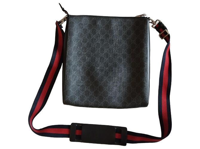 Borsa a Spalla Gucci in Tela GG Supreme - vista 2